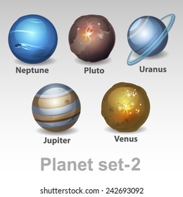 Planet set 2