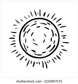 planet silhouette line art. black and white planet vector isolated on white background. vector alien planets.saturn, uranus, neptune, jupiter, mercury. solar system. astronomy