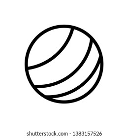 Planet Simple Trend Icon Vector