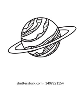 planet of the solar system isolated icon