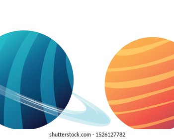 planet of the solar system isolated icon vector illustration design