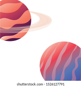 planet of the solar system isolated icon vector illustration design