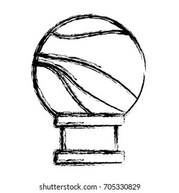 the planet of the solar system on a stand