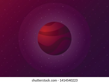 Ilustración Del Vector Del Sistema Solar