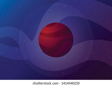 Ilustración Del Vector Del Sistema Solar