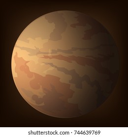 planet in space