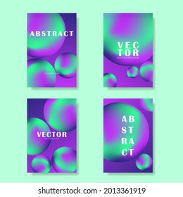 Planet. Space background. Circles. Future geometric template. Set abstract trendy universal artistic background. Good for cover, invitation, banner, placard, brochure, poster, card, flyer. Vector 