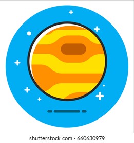 Planet space Icon