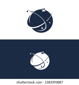 planet space Icon, planet logo