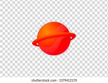 Planet Space icon Vector Illustration Galaxy Solar System