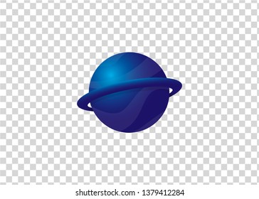 Planet Space icon Vector Illustration Galaxy Solar System