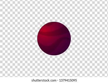 Planet Space icon Vector Illustration Galaxy Solar System