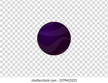 Planet Space icon Vector Illustration Galaxy Solar System