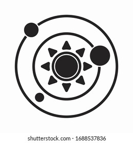 planet space object simple icon