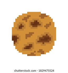 Planet in space. Planet pixel art.