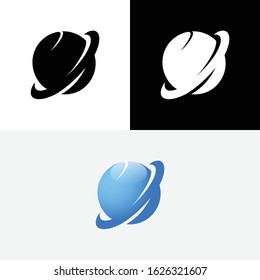Planet Space Universe Abstract Logo