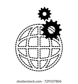 planet sphere with gears