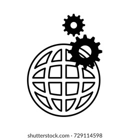 planet sphere with gears