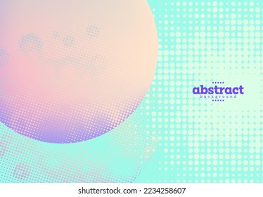 planet sphere with halftone dots morsecode global comunication modern art theme background for advertisment website banner brochure template product presentation vector eps.
