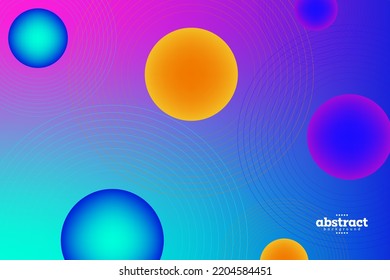 planet sphere  with radius astrology science space technology theme background can be use for advertisement brochure template banner website cover product package design vector eps.