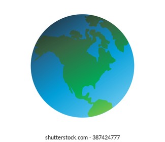 planet sphere world earth globe image icon vector