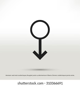  planet symbol icon