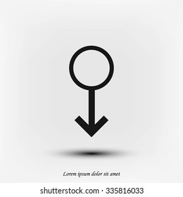  planet symbol icon