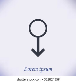  planet symbol icon