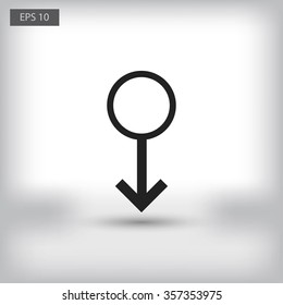  planet symbol icon