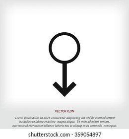  planet symbol icon