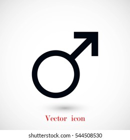 planet symbol icon, flat design best vector icon