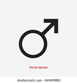 planet symbol icon, flat design best vector icon