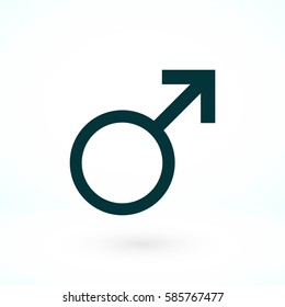 planet symbol icon, flat design best vector icon