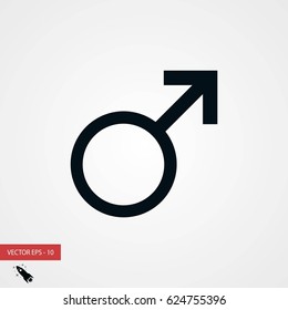 planet symbol icon, flat design best vector icon