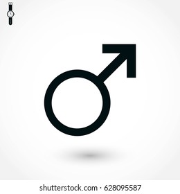 planet symbol icon, flat design best vector icon