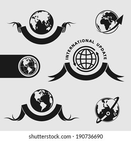 Planet symbol set