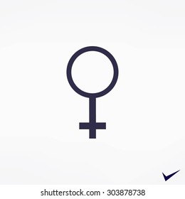  planet symbol vector icon