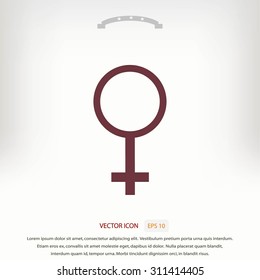  planet symbol vector icon