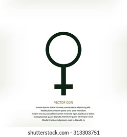  planet symbol vector icon