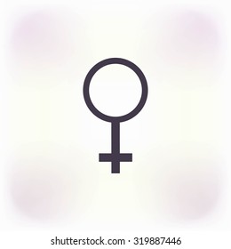  planet symbol vector icon