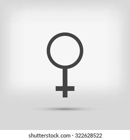  planet symbol vector icon