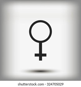  planet symbol vector icon