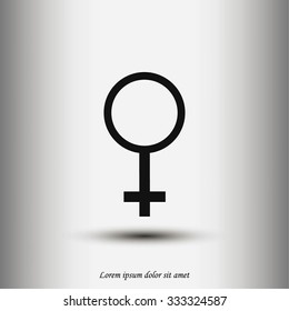  planet symbol vector icon