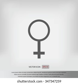  planet symbol vector icon