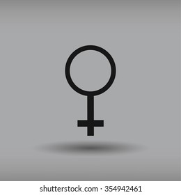  planet symbol vector icon