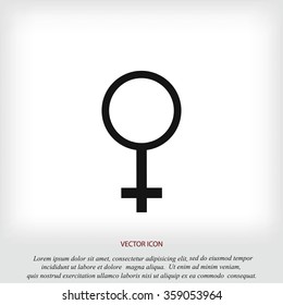  planet symbol vector icon