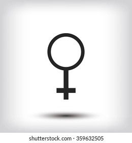  planet symbol vector icon