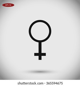  planet symbol vector icon