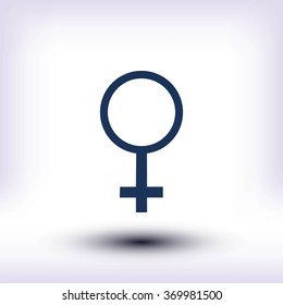  planet symbol vector icon