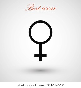  planet symbol vector icon